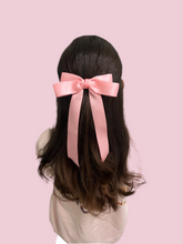 Load image into Gallery viewer, BELLA BOW-SATIN HAIRCLIP