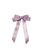 Load image into Gallery viewer, BELLA BOW-SATIN HAIRCLIP