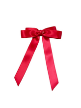 Load image into Gallery viewer, BELLA BOW-SATIN HAIRCLIP