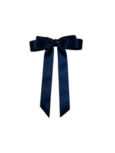 Load image into Gallery viewer, BELLA BOW-SATIN HAIRCLIP