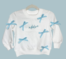 Load image into Gallery viewer, IT’S ALL ABOUT BOWS SWEATER
