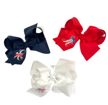 Load image into Gallery viewer, BOW INITIAL BOWTIQUE HAIRCLIP
