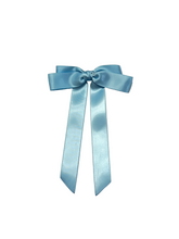 Load image into Gallery viewer, BELLA BOW-SATIN HAIRCLIP
