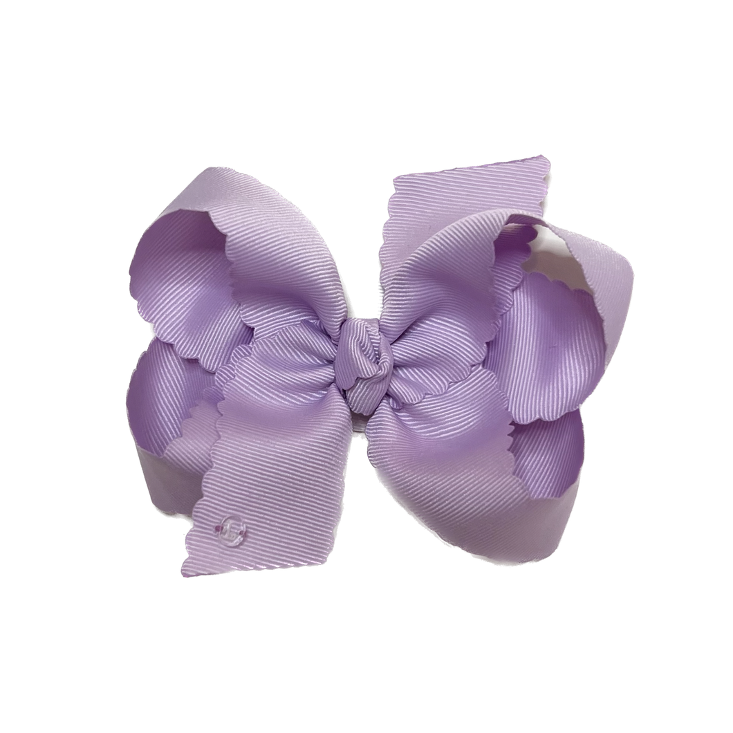 SCALLOP EDGE GROSGRAIN BOWTIQUE